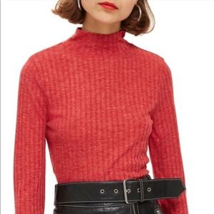 Red Turtle Neck